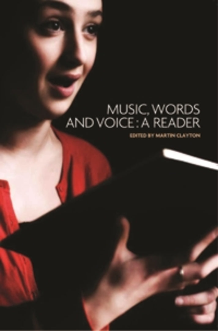 Cover image for Music, words and voice ISBN 9780719077883